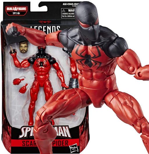 Scarlet Spider | BAF SP//DR | Spider-Man | Hasbro 2018 | Marvel Legends