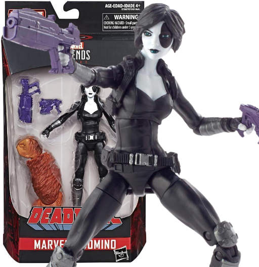 Marvel's Domino | BAF Sasquatch | Deadpool | Hasbro 2018 | Marvel Legends