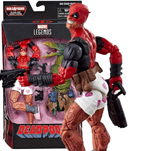 Deadpool (Sin Pantalones) | BAF Sauron | Deadpool | Hasbro 2018 | Marvel Legends