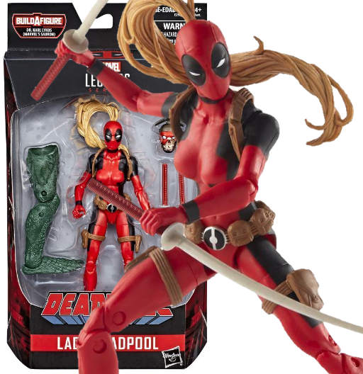 Lady Deadpool | BAF Sauron | Deadpool | Hasbro 2018 | Marvel Legends