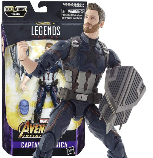 Captain America | BAF Thanos | (UCM) Avengers: Infinity War | Hasbro 2018 | Marvel Legends