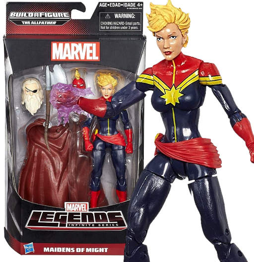 Captain Marvel | BAF The Allfather | Hasbro 2015 | Marvel Legends
