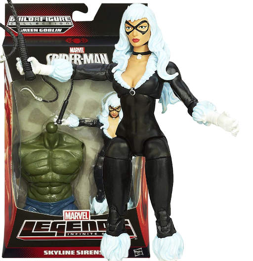 Black Cat | BAF Ultimate Green Goblin | Spider-Man | Hasbro 2014 | Marvel Legends