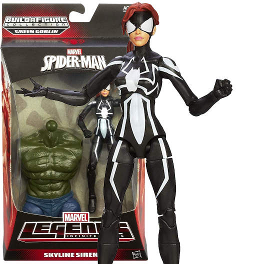 Spider-Girl | BAF Ultimate Green Goblin | Spider-Man | Hasbro 2014 | Marvel Legends