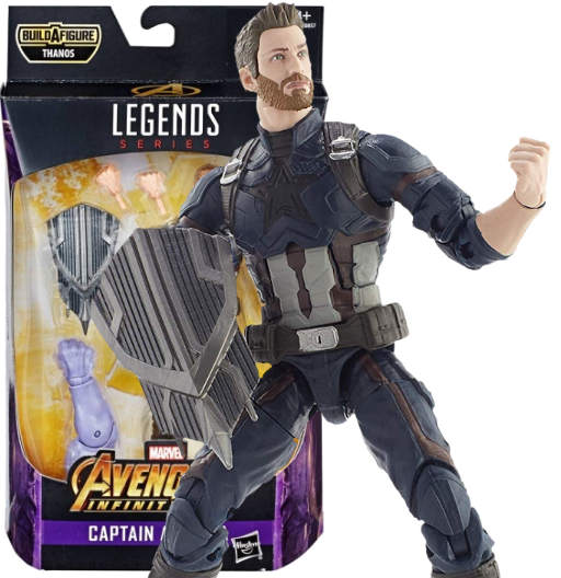 Captain America | Best of Marvel Legends 2018: BAF Thanos | (UCM) Avengers: Infinity War | Hasbro 2019 | Marvel Legends