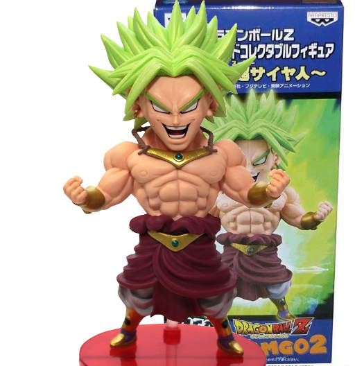 Broly | DBZMG02 | Dragon Ball Z Series | MEGA | 2014 | DWC & WCF | World Collectable Figure | Banpresto