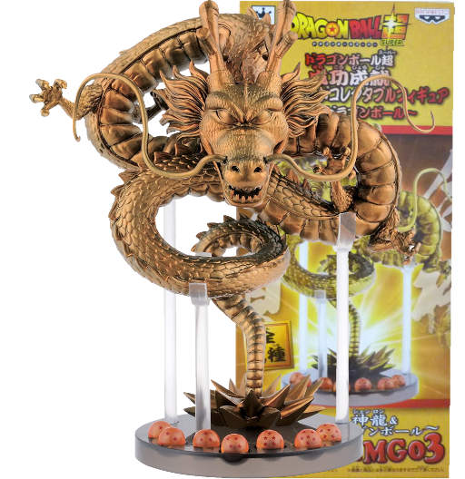 Shenron Gold | DB超MG03 | Dragon Ball Super Series | MEGA | 2016 | DWC & WCF | World Collectable Figure | Banpresto