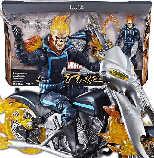 Ghost Rider with Flame Cycle | Deluxe | Ghost Rider | Hasbro 2018 | Marvel Legends