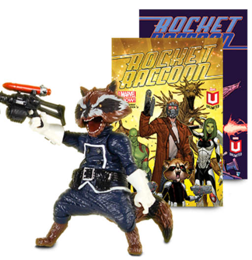 Rocket Racoon | Exclusive Marvel Unlimited 2014 | Rocket Racoon | Hasbro 2014 | Marvel Legends