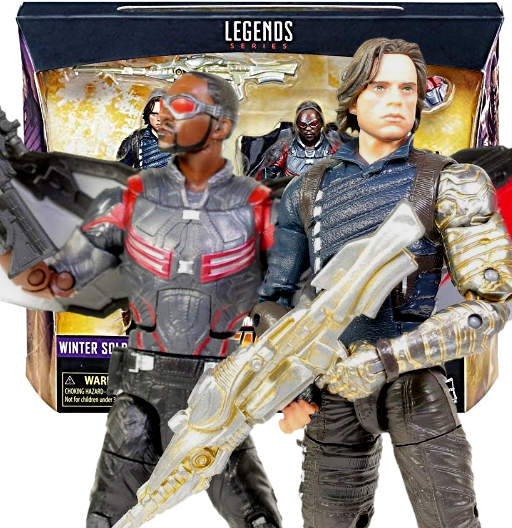 Winter Soldier & Marvel's Falcon | Exclusive Target | 2 Pack | (UCM) Avengers: Infinity War | Hasbro 2018 | Marvel Legends