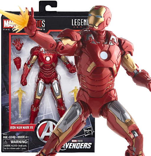 Iron Man Mark VII | Marvel Studios the First Ten Years | (UCM) The Avengers | Hasbro 2018 | Marvel Legends