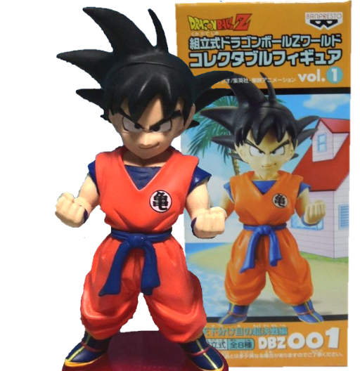 Goku | DBZ001 | Dragon Ball Z Series | Vol.1 | 2010 | DWC & WCF | World Collectable Figure | Banpresto