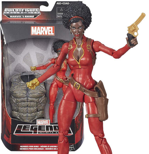 Misty Knight | BAF Rhino | Hasbro 2015 | Marvel Legends