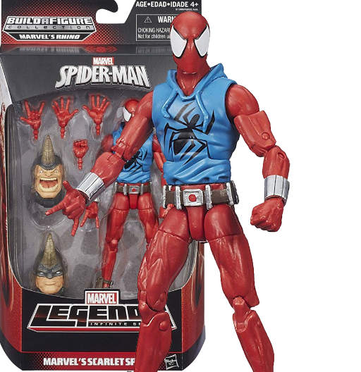Marvel's Scarlet Spider | BAF Rhino | Spider-Man | Hasbro 2015 | Marvel Legends