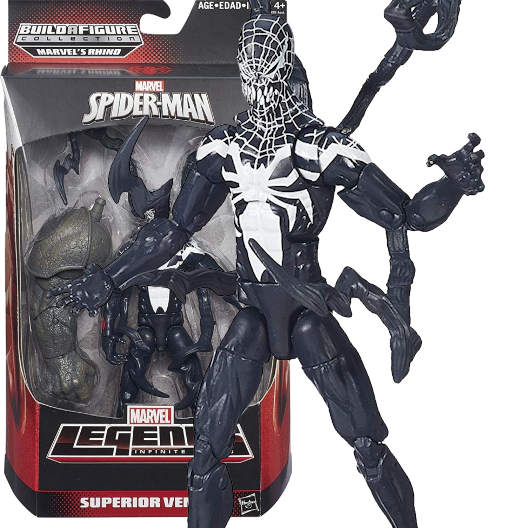 Superior Venom | BAF Rhino | Spider-Man | Hasbro 2015 | Marvel Legends