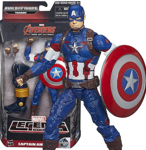 Captain America | BAF Thanos | (UCM) Avengers Age of Ultron | Hasbro 2015 | Marvel Legends