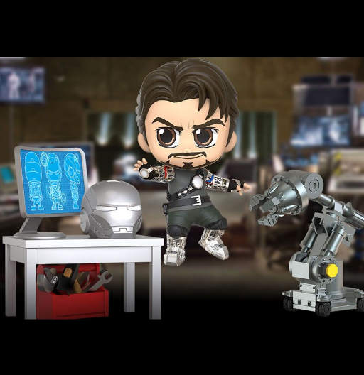 Tony Stark (Mech Test Version) | Iron Man | COSB 756 | Figura Cosbaby (s)