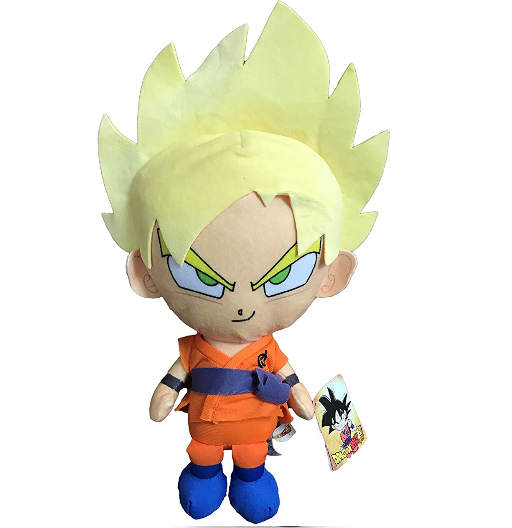 Goku SSJ (Símbolo de Whiss) | Dragon Ball Super | Peluche | Play by play