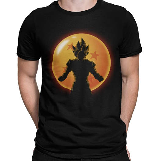 Super Saiyan Hero | Hombre | Manga Corta | Varias Tallas | La Colmena | Camisetas de Dragon Ball
