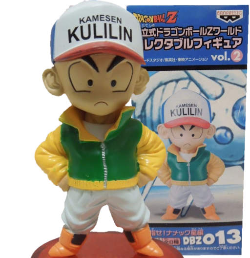 Krillin in hat | DBZ013 | Dragon Ball Z Series | Vol.2 | 2010 | DWC & WCF | World Collectable Figure | Banpresto