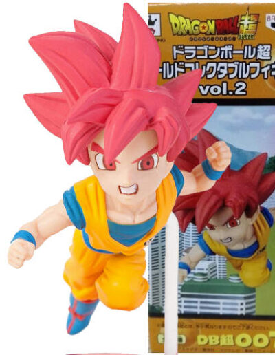Goku SS God (Aerial combat) | DB超007 | Dragon Ball Super Series | Vol.2 | 2017 | DWC & WCF | World Collectable Figure | Banpresto & Craneking