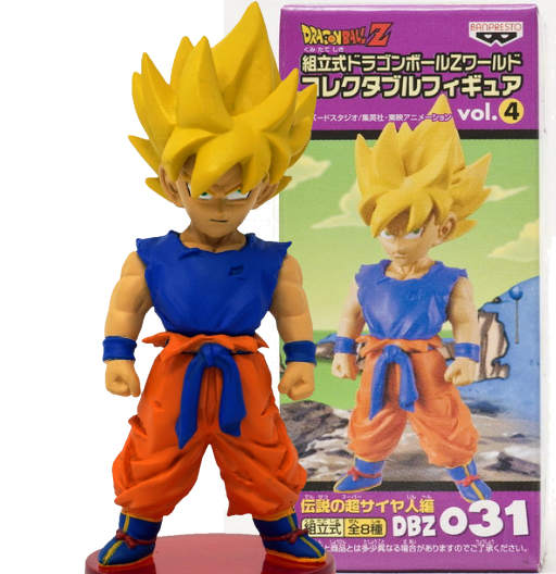 Super Saiyan Goku | DBZ031 | Dragon Ball Z Series | Vol.4 | 2010 | DWC & WCF | World Collectable Figure | Banpresto
