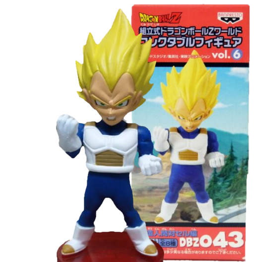 Super Saiyan Vegeta | DBZ043 | Dragon Ball Z Series | Vol.6 | 2010 | DWC & WCF | World Collectable Figure | Banpresto