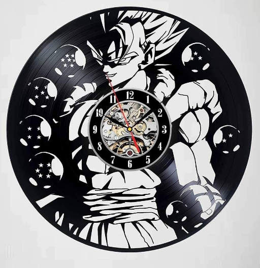 Gogeta | de Pared | Analógico | Dragon Ball Z | Relojes de Dragon Ball