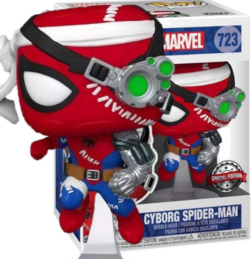 Cyborg Spider-Man | 723 | Exclusive Target | Marvel Series | Funko POP! Marvel