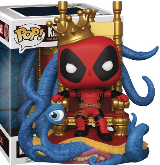 King Deadpool | 724 | Exclusive PX | Deluxe | Deadpool | Funko POP! Marvel