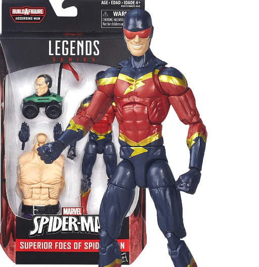 Speed Demon | BAF Absorbing Man | Spider-Man | Hasbro 2016 | Marvel Legends