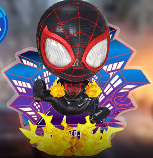 Miles Morales (Venom Blast) | Reflective & Backdrop | Spider-Man Miles Morales PS5 | COSB 854 | Figura Cosbaby (s)