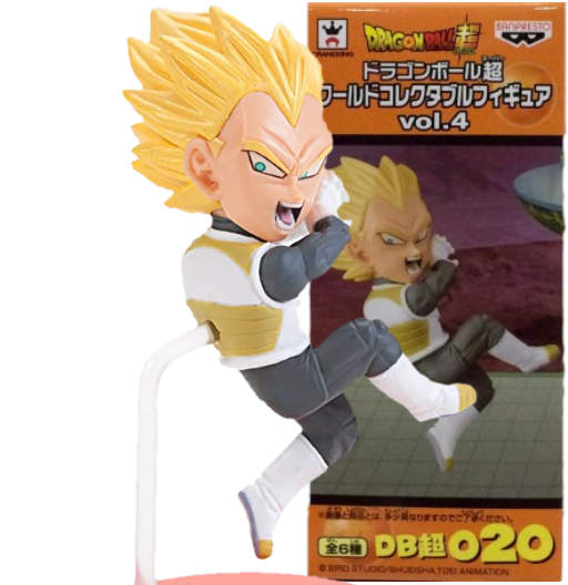 Vegeta SSJ | DB超020 | Dragon Ball Super Series | Vol.4 | 2017 | DWC & WCF | World Collectable Figure | Banpresto & Craneking