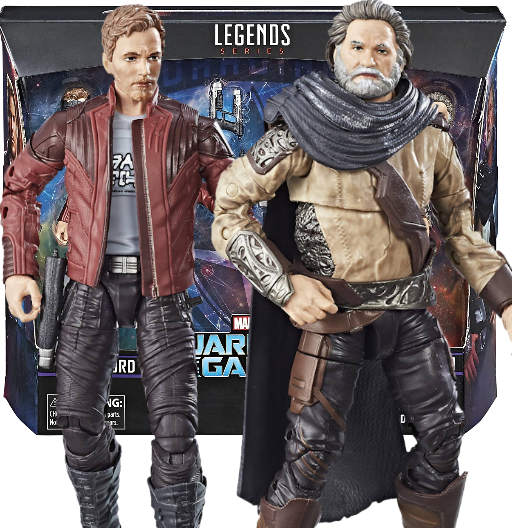 Star-Lord & Marvel's Ego | 2 Pack | (UCM) Guardians of the Galaxy Vol.2 | Hasbro 2017 | Marvel Legends