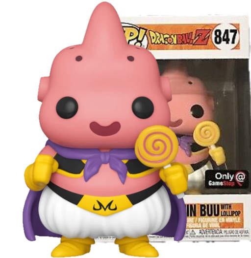 Majin Buu with Lollipop | 847 | Exclusive Gamestop | DBZ | Funko PoP Animation