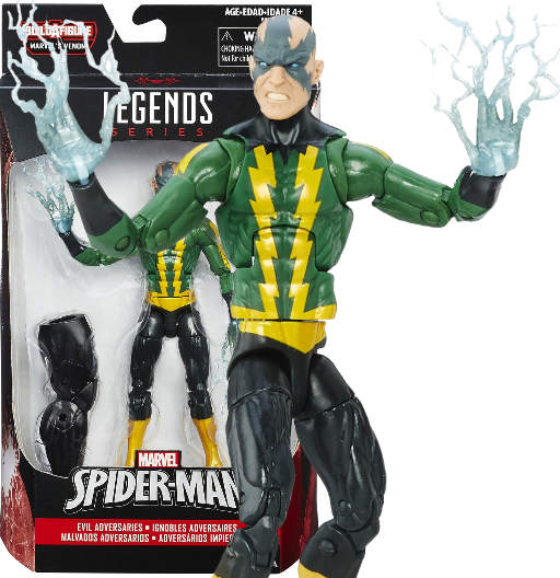 Electro | BAF Space Knight Venom | Spider-Man | Hasbro 2016 | Marvel Legends