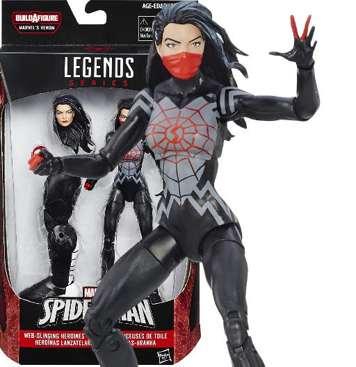 Silk | BAF Space Knight Venom | Spider-Man | Hasbro 2016 | Marvel Legends