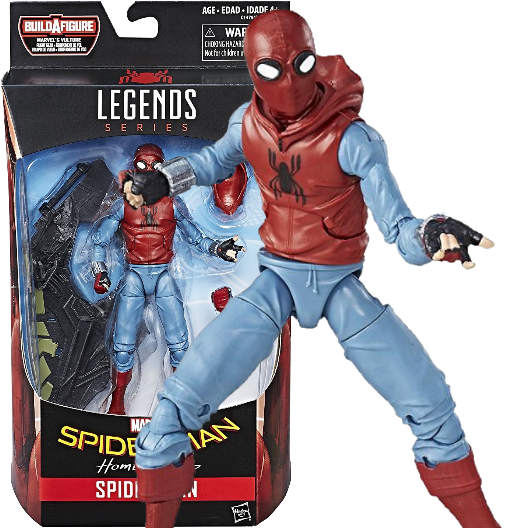 Spider-Man (Homemade Suit) | BAF Vulture Wings | (UCM) Spider-Man: Homecoming | Hasbro 2017 | Marvel Legends