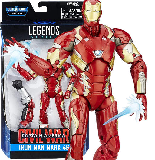 Iron Man Mark 46 | Best of Marvel Legends 2016: BAF Giant Man | (UCM) Captain America: Civil War | Hasbro 2017 | Marvel Legends