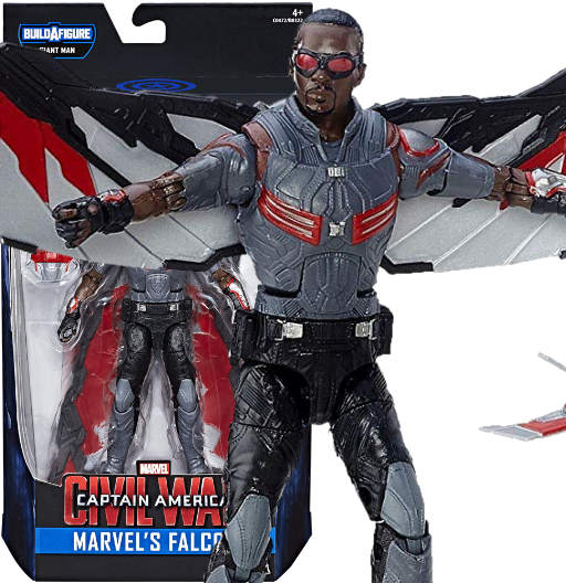 Marvel's Falcon | Best of Marvel Legends 2016: BAF Giant Man | (UCM) Captain America: Civil War | Hasbro 2017 | Marvel Legends