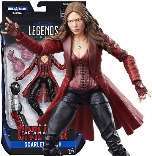 Scarlet Witch | Best of Marvel Legends 2016: BAF Giant Man | (UCM) Captain America: Civil War | Hasbro 2017 | Marvel Legends