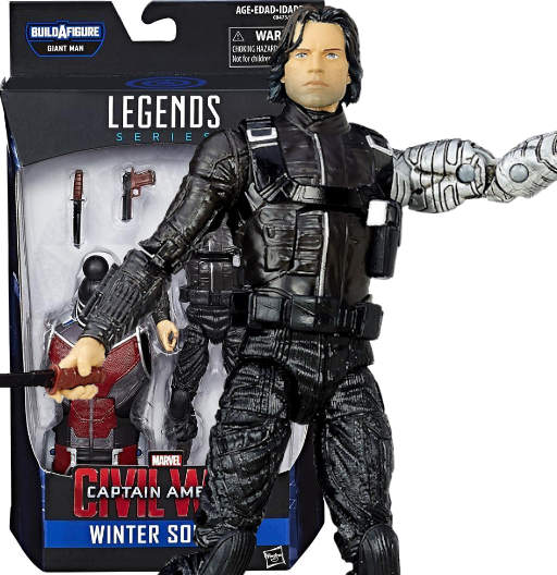 Winter Soldier | Best of Marvel Legends 2016: BAF Giant Man | (UCM) Captain America: Civil War | Hasbro 2017 | Marvel Legends