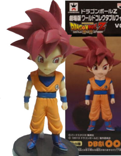 Goku Super Saiyan God | DB劇001 | DBZ Battle of Gods Series | Vol.1 | 2014 | DWC & WCF | World Collectable Figure | Banpresto & Craneking