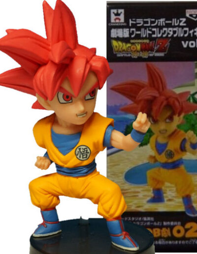 Goku SSJ God | DB劇025 | DBZ Battle of Gods Series | Vol.4 | 2014 | DWC & WCF | World Collectable Figure | Banpresto & Craneking
