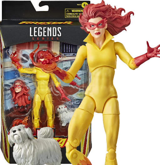 Firestar | Exclusive Entertaiment Earth | Firestar | Hasbro 2021 | Marvel Legends
