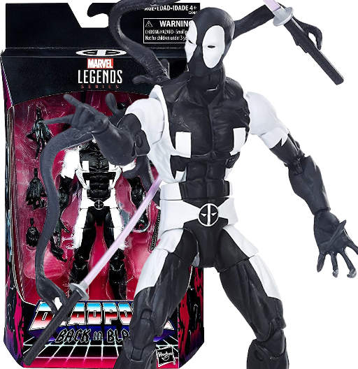 Deadpool | Exclusive Gamestop | Deadpool Black in Black | Hasbro 2017 | Marvel Legends