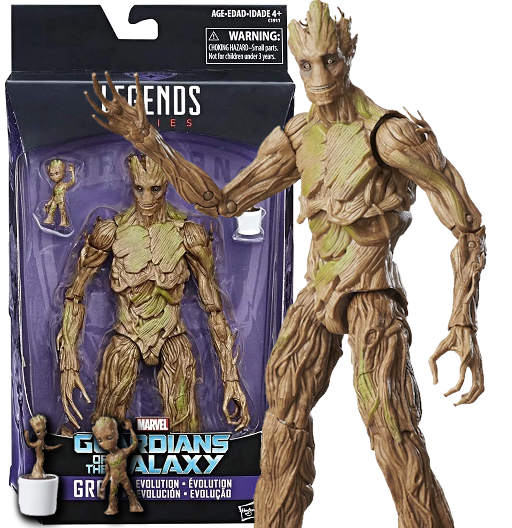 Groot Evolution | Exclusive Toys-R'us | (UCM) Guardians of the Galaxy Vol.1 | Hasbro 2017 | Marvel Legends