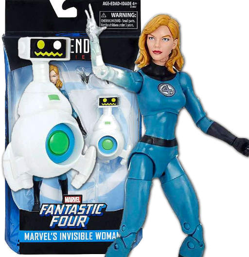 Marvel's Invisible Woman | Exclusive Walgreens | Fantastic Four | Hasbro 2017 | Marvel Legends