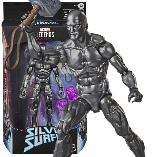 Silver Surfer (Mjolnir) | Exclusive Wallgreens | Silver Surfer | Hasbro 2021 | Marvel Legends