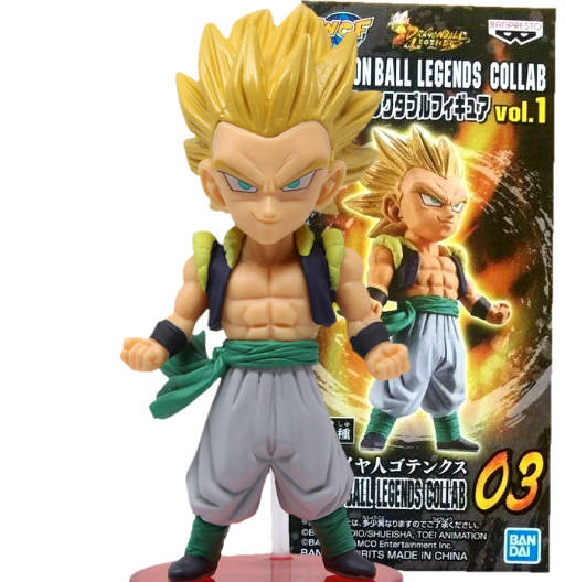 Gotenks SSJ | DBLC03 | Dragon Ball Legends Collab Series | Vol.1 | 2019 | DWC & WCF | World Collectable Figure | Banpresto & Bandai